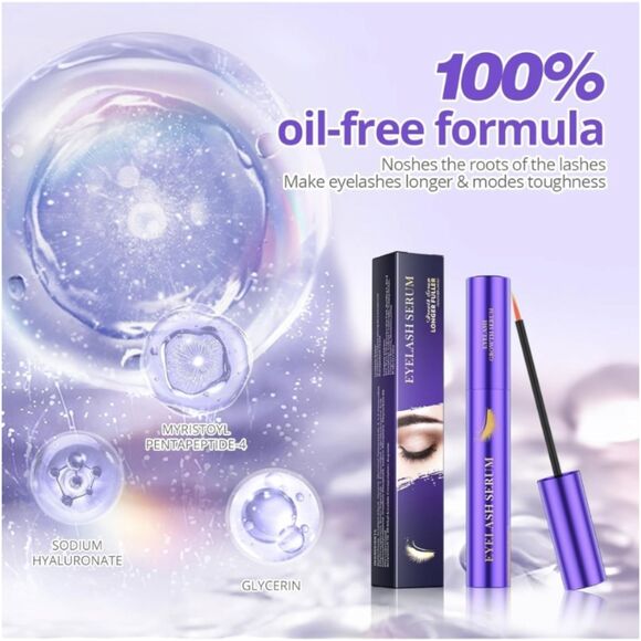 Eyelash Serum, Growth Serum for Longer Fuller Healthier Lashes - Picture 7 of 7